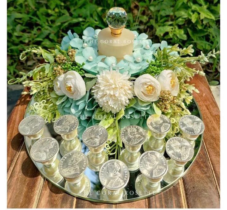 Coin Platters - Kajal's Creation